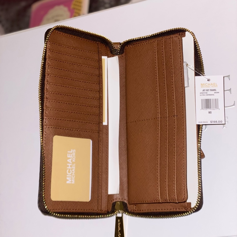 SOLD- Michael Kors Signature Wallet -